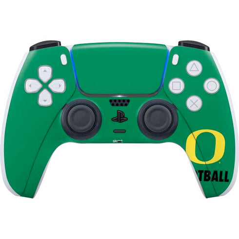 University of Oregon Football Green PS5 Controller Skin